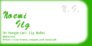 noemi ilg business card